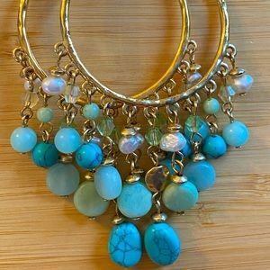 Ralph Lauren Turquoise dangle earring
